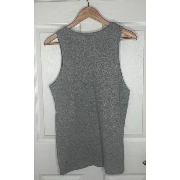 NWT New Havana Cuba Flag Delta Pro Weight Gray Tank Top Sleeveless Size Small - Picture 7 of 8